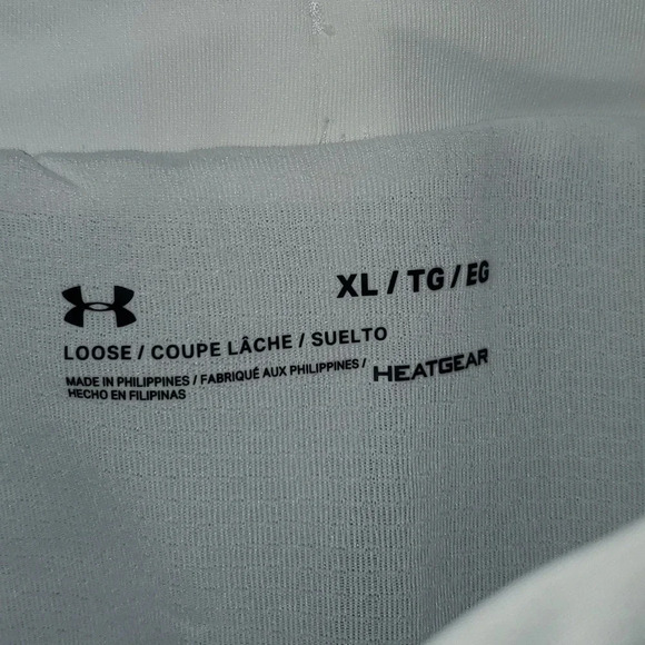 Under Armor Women's Loose White Athletic Running Shorts Size XL NWT - Picture 6 of 9